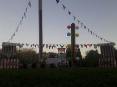 Kermese filmacion evento 15 Aos 